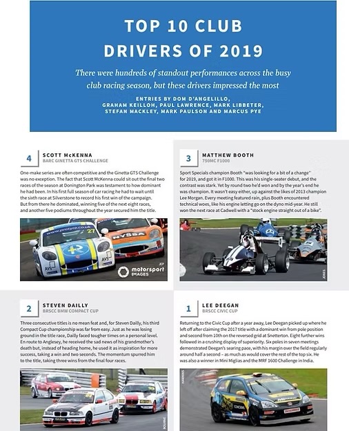 Top 10 club drivers of 2019 — ranked second